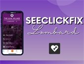 smartphone displaying seeclickfix homepage 