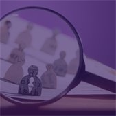 join our team graphic with magnifying glass and paper cut outs of people