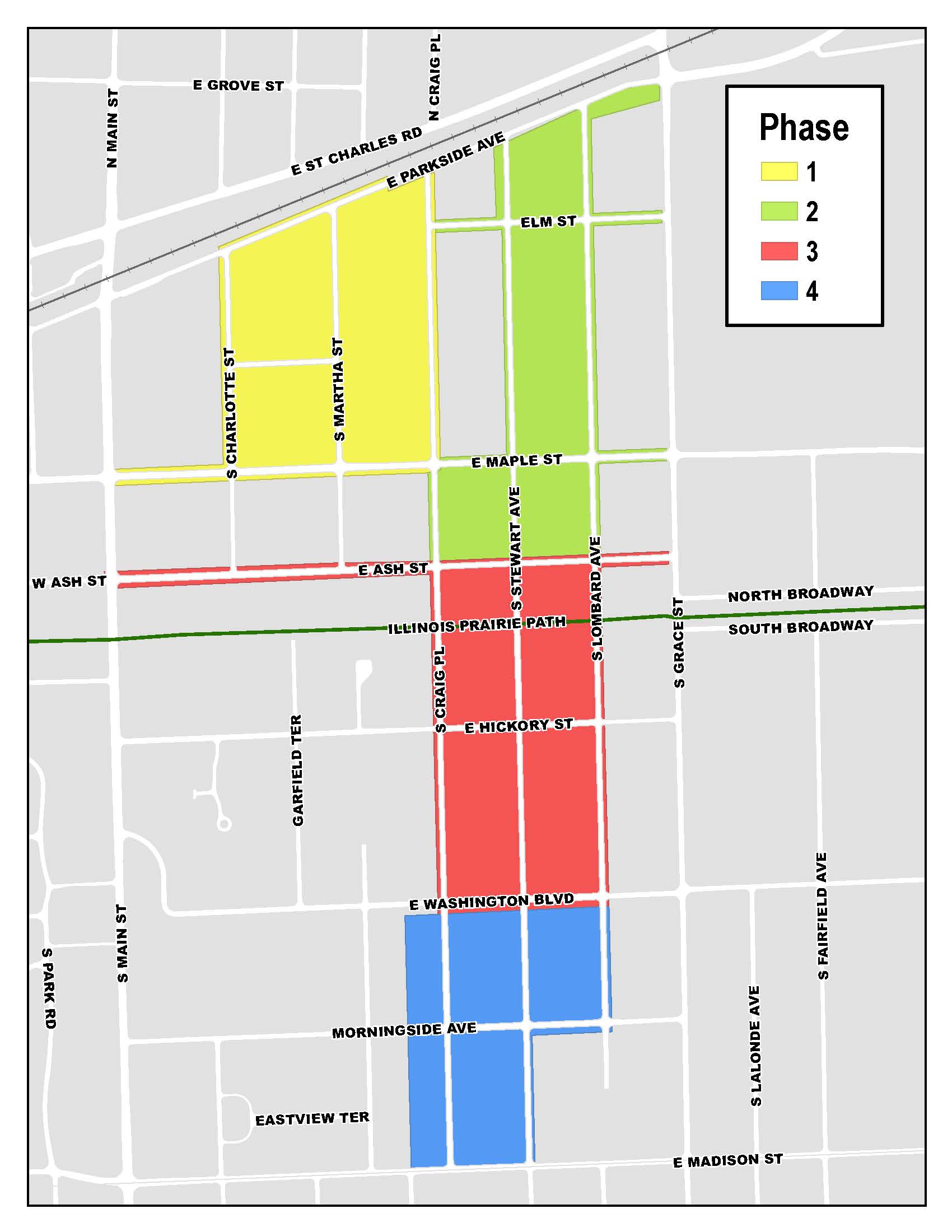 District 450 Tentative Phasing Plan